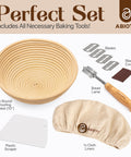 Bread Proofing Basket Kit (10" Round)