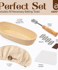 Bread Proofing Basket Kit (11" Oval)
