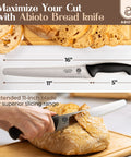 Abioto Serrated Bread Knife