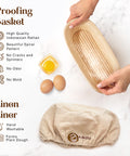 Bread Proofing Basket Kit (11" Oval)