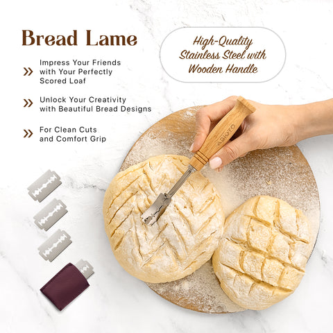 Bread Proofing Basket Kit (10" Round)