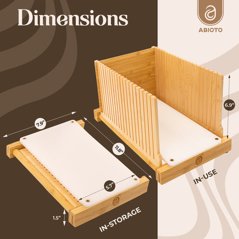 Bread Slicer for Homemade Bread - 2024 Updated Design