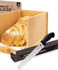 Premium Bread Slicing Set: Knife & Slicer Duo
