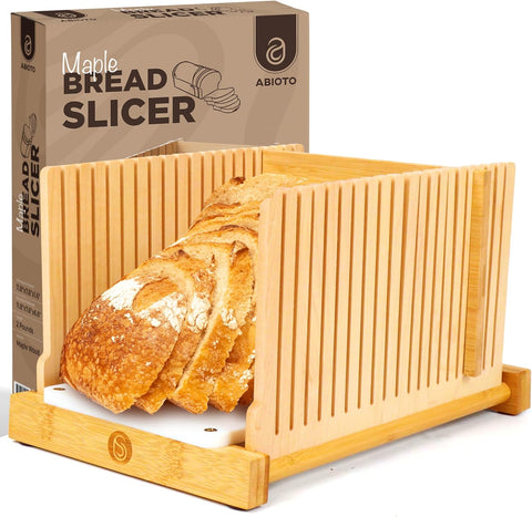 Bread Slicer for Homemade Bread - 2024 Updated Design