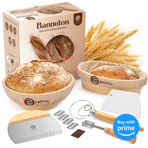 Bread Baking Kit (9" Round & 10" Oval)