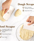 Dough Scraper and Bowl Scraper